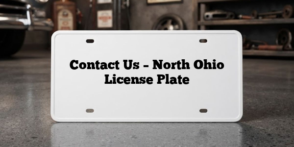 Contact Us – North Ohio License Plate